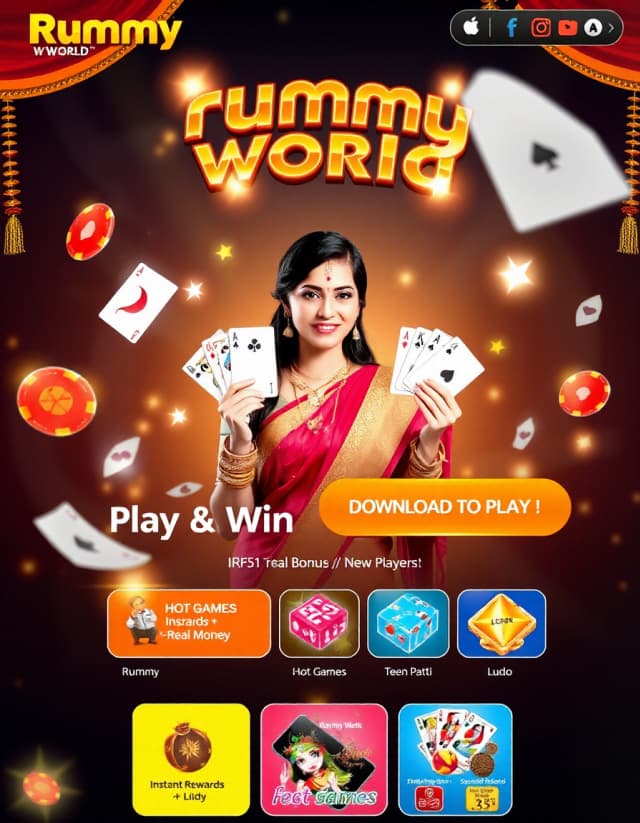 Rummy World Banner